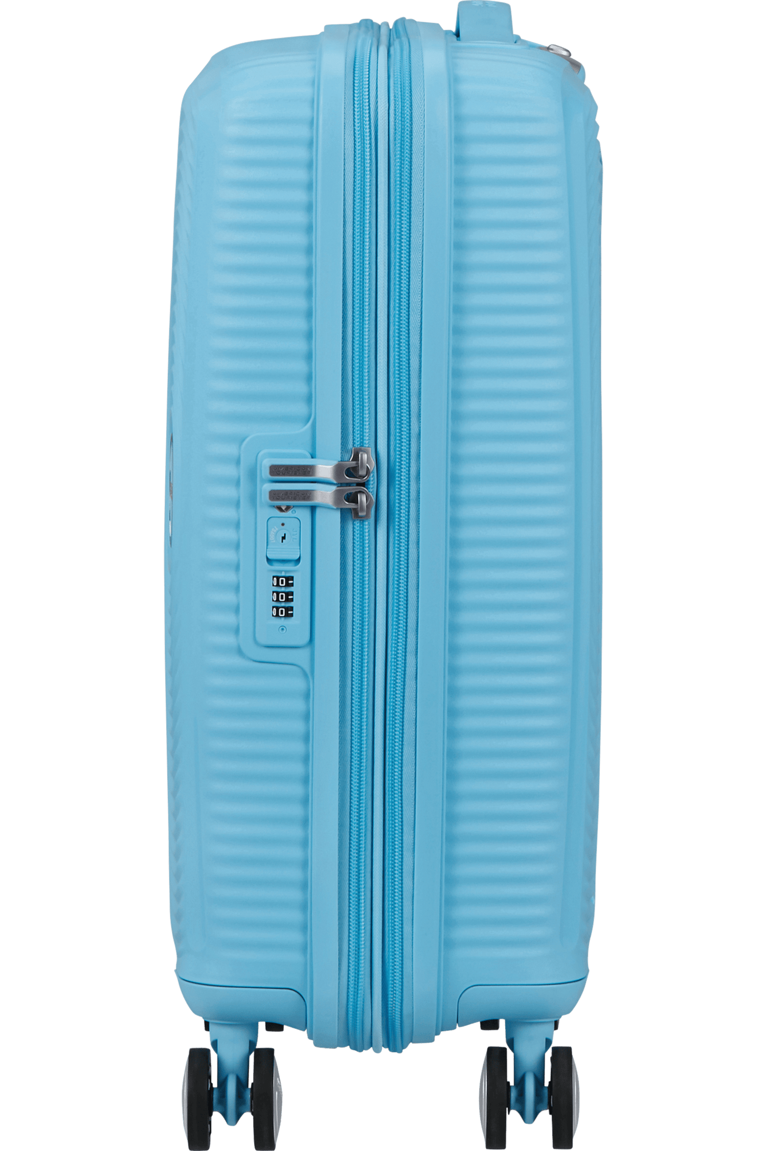 American Tourister Soundbox 55cm - Kabinväska Expanderbar Blueberry Fizz