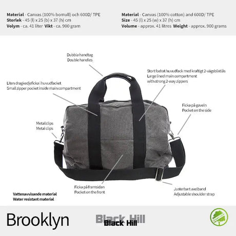 Blackhill Brooklyn Sportväska - duffelväska