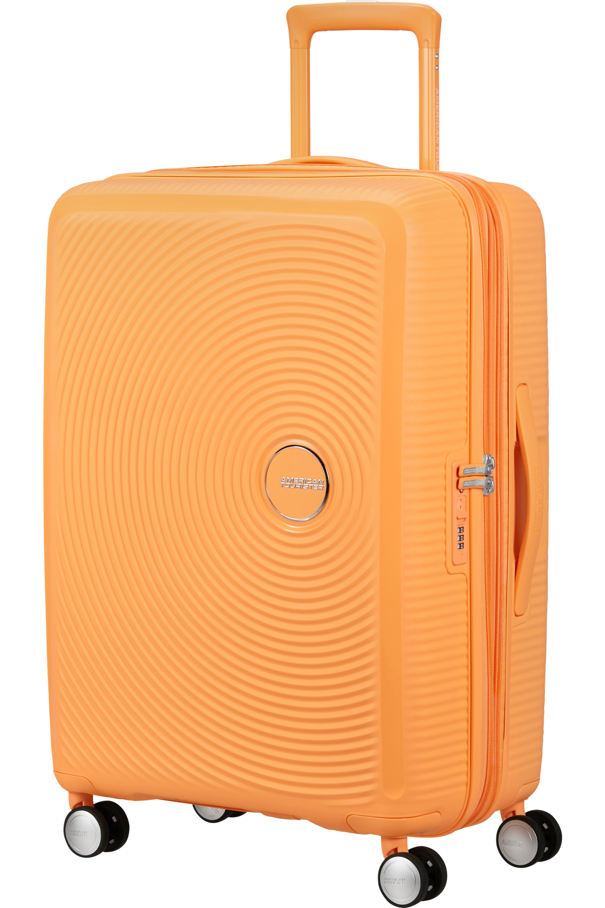 American Tourister Soundbox 67cm - Mellanstor Expanderbar Papaya Pop