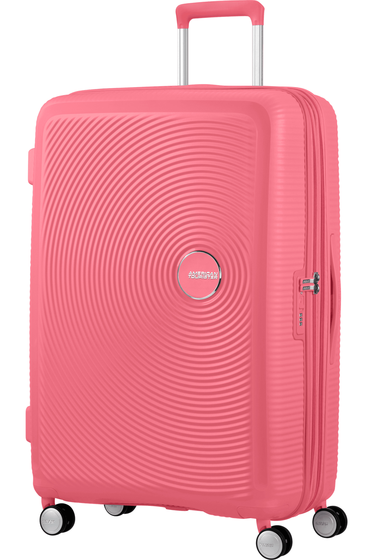 American Tourister Soundbox 77cm - Stor Expanderbar Sun Kissed Coral