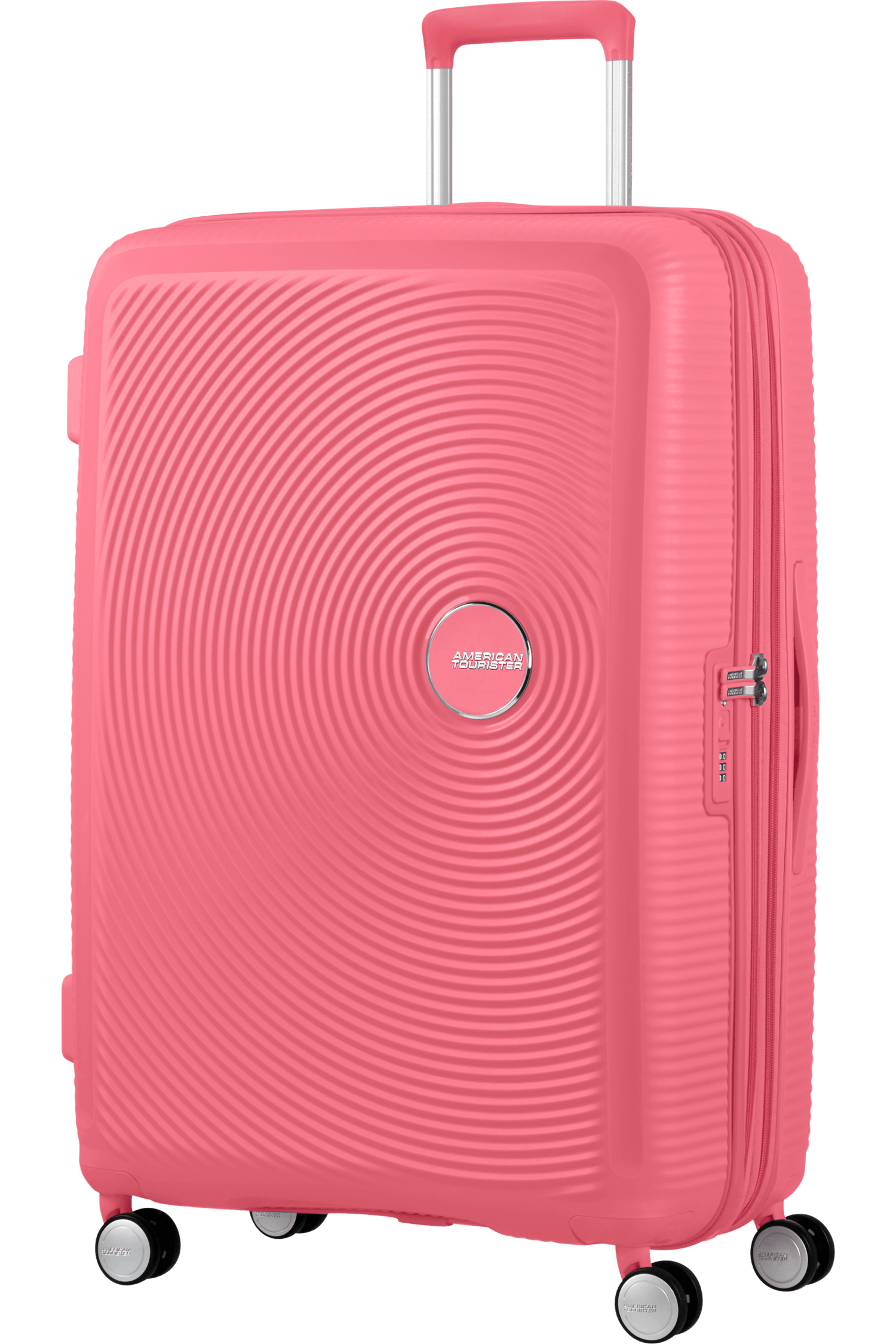 American Tourister Soundbox 77cm - Stor Expanderbar Sun Kissed Coral