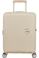 American Tourister Soundbox 55cm - Kabinväska Expanderbar Coconut Sand