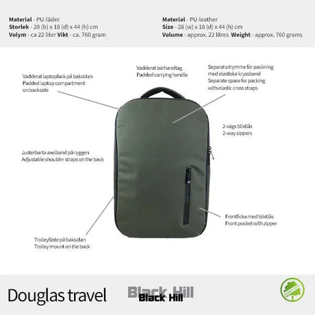 Blackhill Douglas Travel Ryggsäck - Ryggsäck