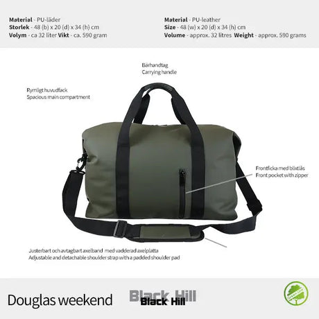Blackhill Douglas duffelväska - Ryggsäck