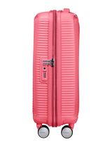 American Tourister Soundbox 55cm - Kabinväska Expanderbar Sun Kissed Coral