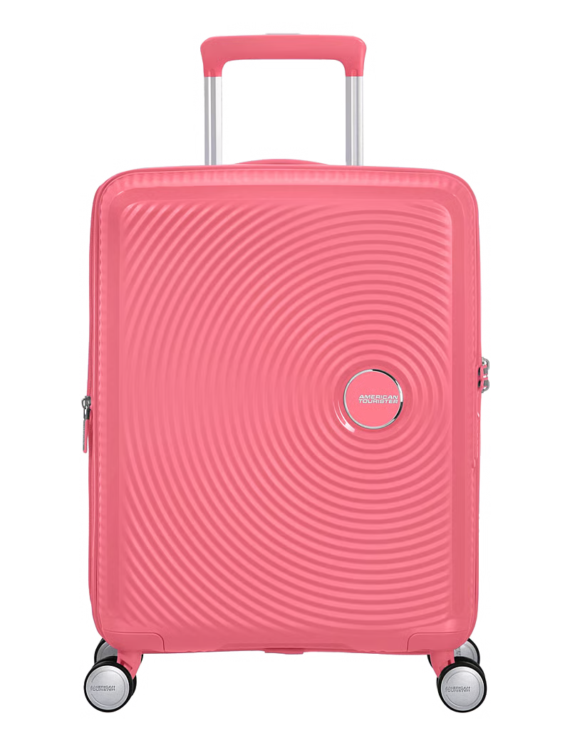 American Tourister Soundbox 55cm - Kabinväska Expanderbar Sun Kissed Coral