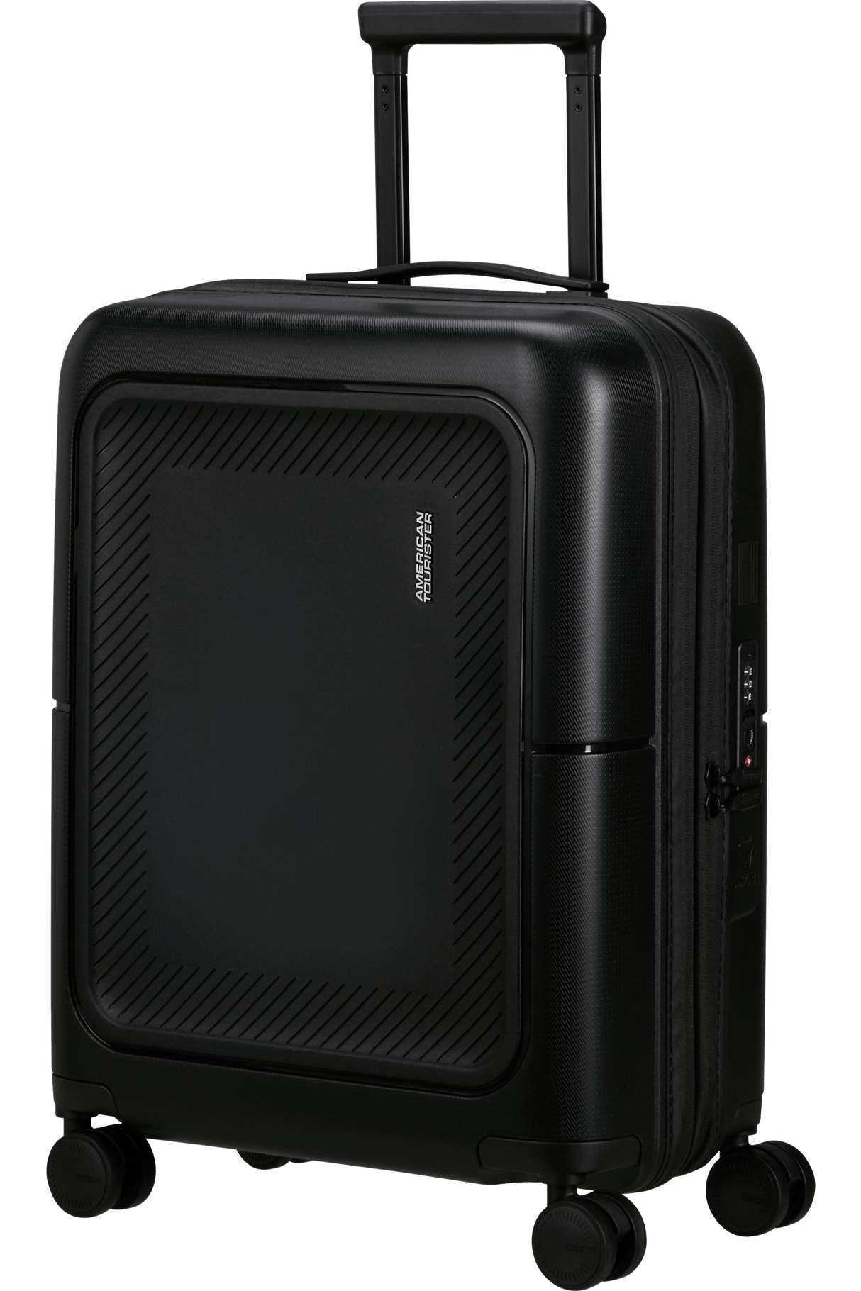 American Tourister Dashpop 55cm - Kabinväska Expanderbar True Black