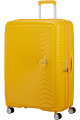 American Tourister Soundbox 80 cm - Extra stor expanderbar Golden Yellow