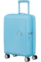 American Tourister Soundbox 55cm - Kabinväska Expanderbar Blueberry Fizz