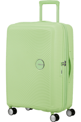 American Tourister Soundbox 67cm - Mellanstor Expanderbar Kiwi Green