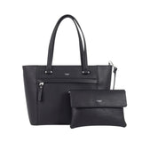 Ulrika Design NOOS Handbag and Clutch Large - Black
