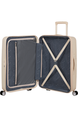 American Tourister Soundbox 67cm - Mellanstor Expanderbar Coconut Sand