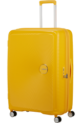 American Tourister Soundbox 80 cm - Extra stor expanderbar Golden Yellow