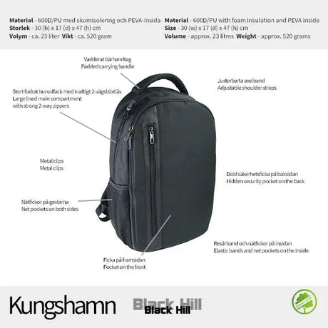 Blackhill Kungshamn Kylryggsäck - Ryggsäck