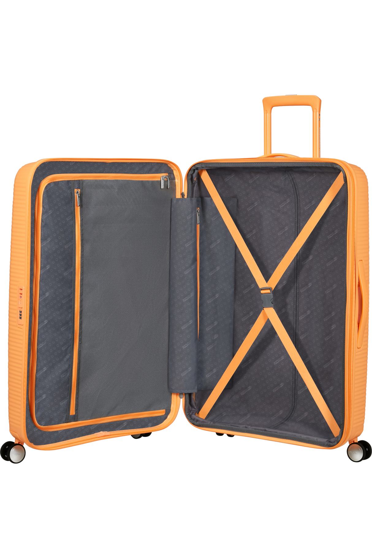 American Tourister Soundbox 77cm - Large Expandable Papaya Pop
