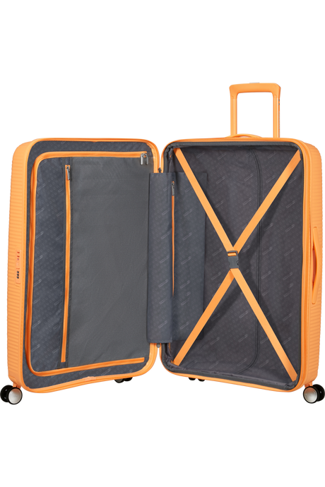 American Tourister Soundbox 77cm - Stor Expanderbar Papaya Pop