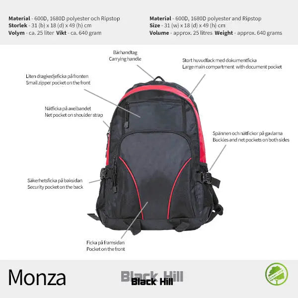 Blackhill Monza Ryggsäck - Ryggsäck