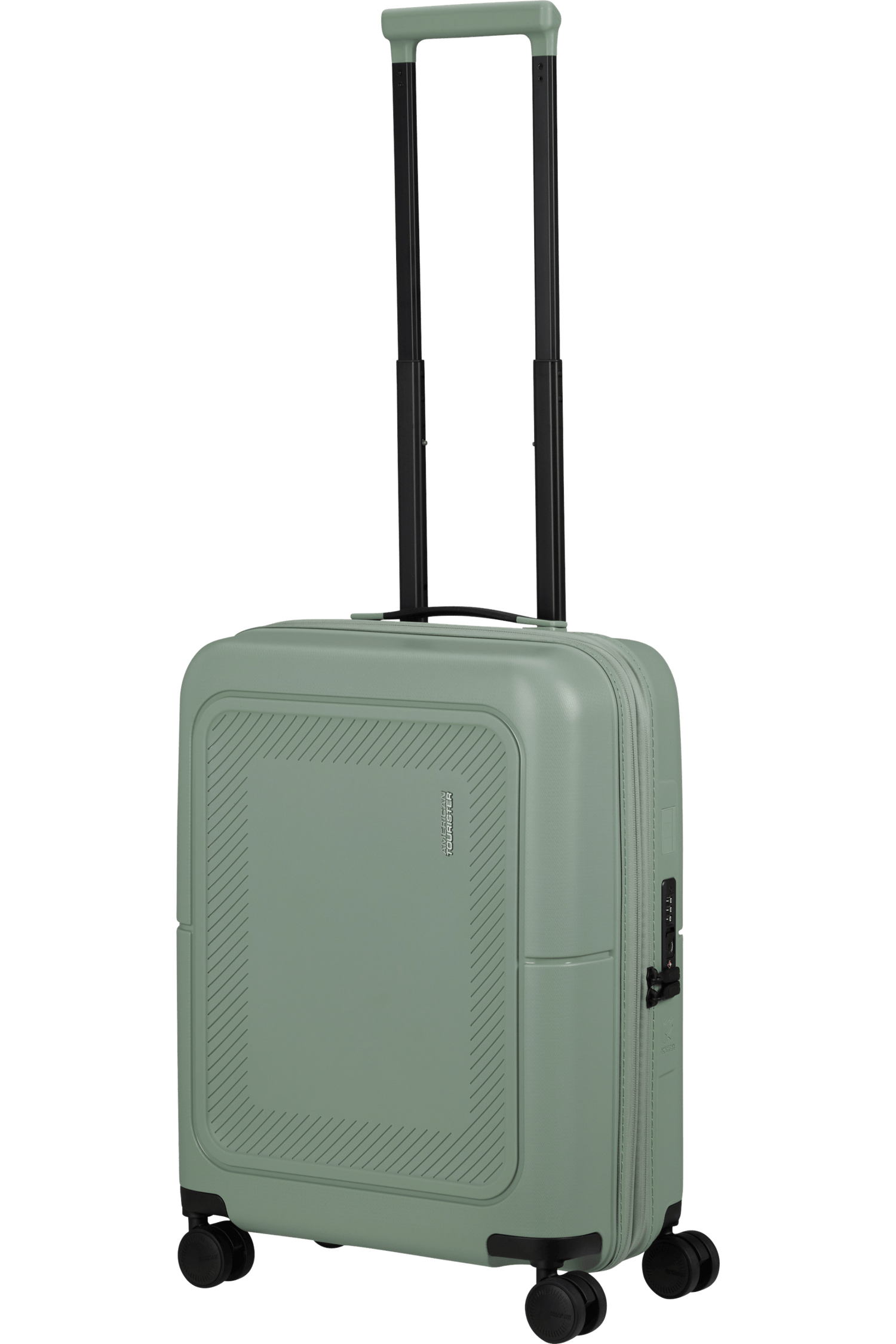 American Tourister Dashpop 55cm - Kabinväska Expanderbar Iceberg Green