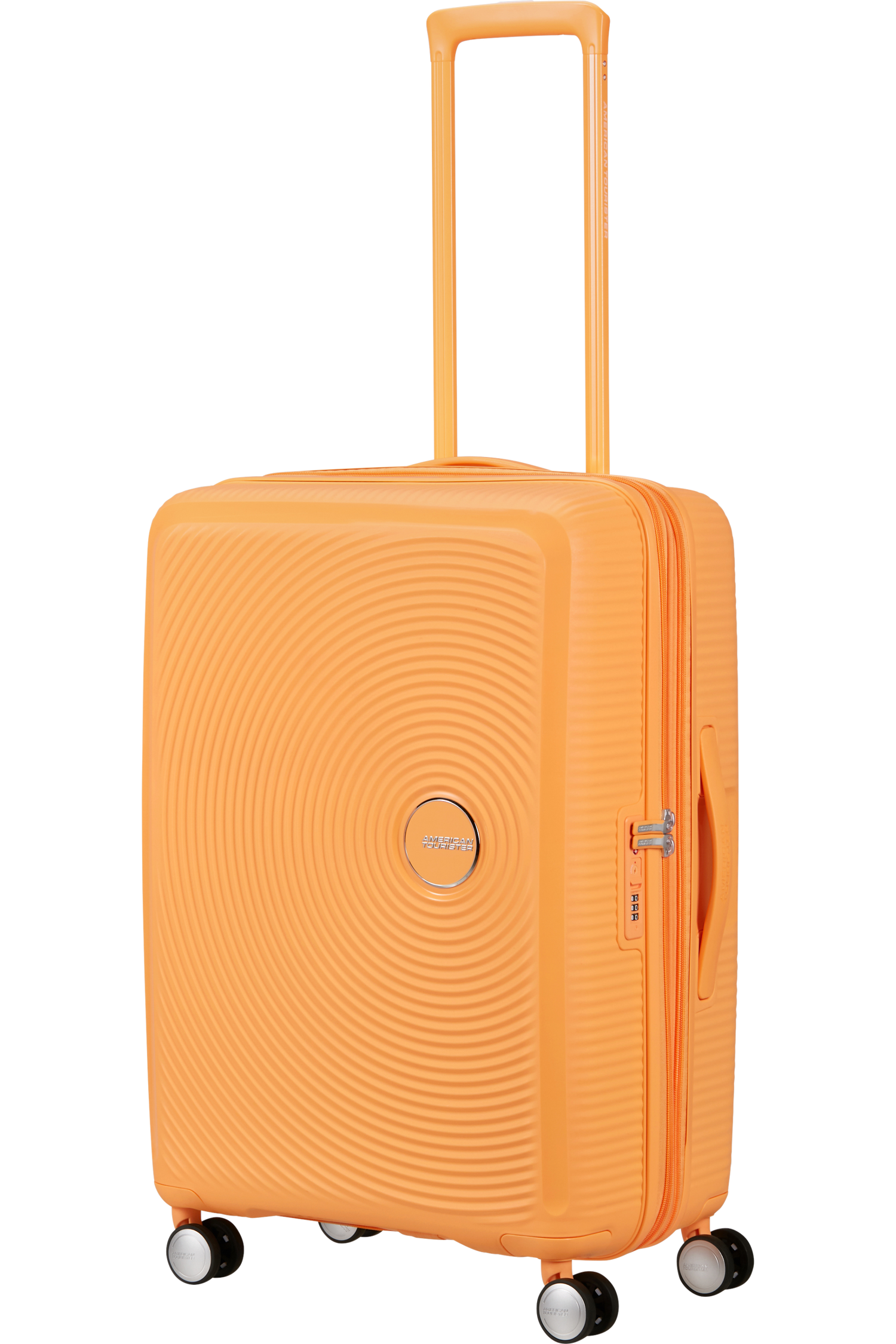 American Tourister Soundbox 67cm - Mellanstor Expanderbar Papaya Pop