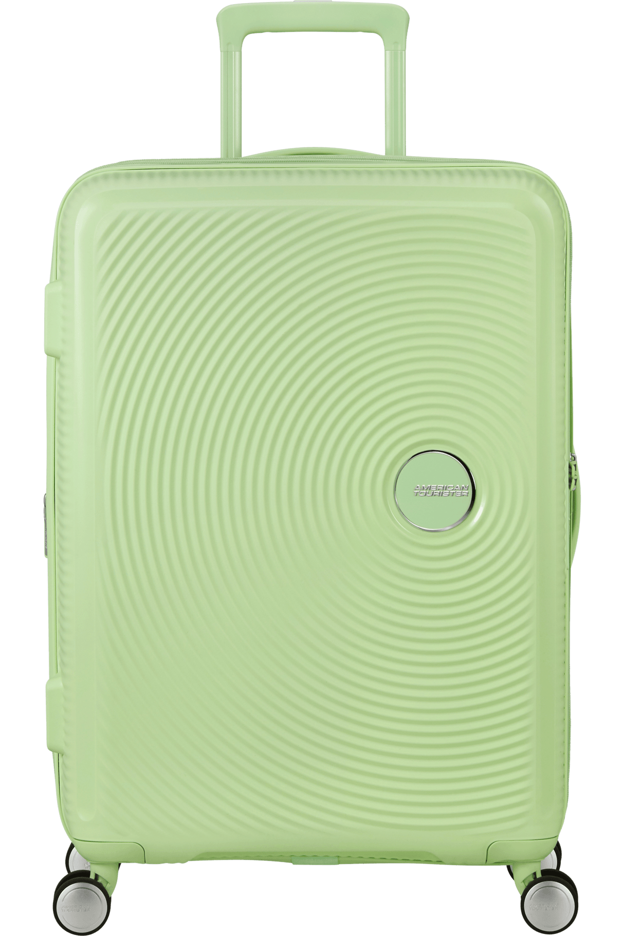 American Tourister Soundbox 67cm - Mellanstor Expanderbar Kiwi Green