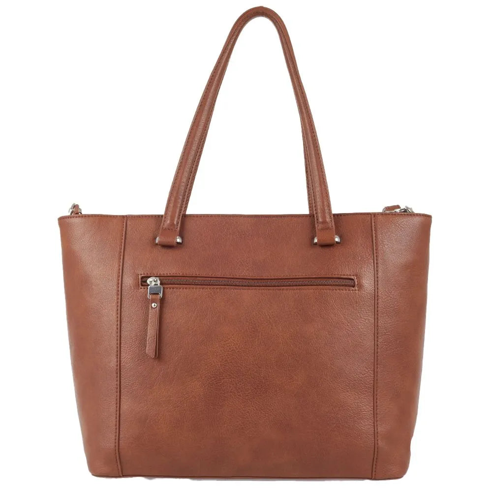 Ulrika Design NOOS Handbag and Clutch Large - Brown