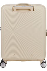 American Tourister Soundbox 55cm - Kabinväska Expanderbar Coconut Sand