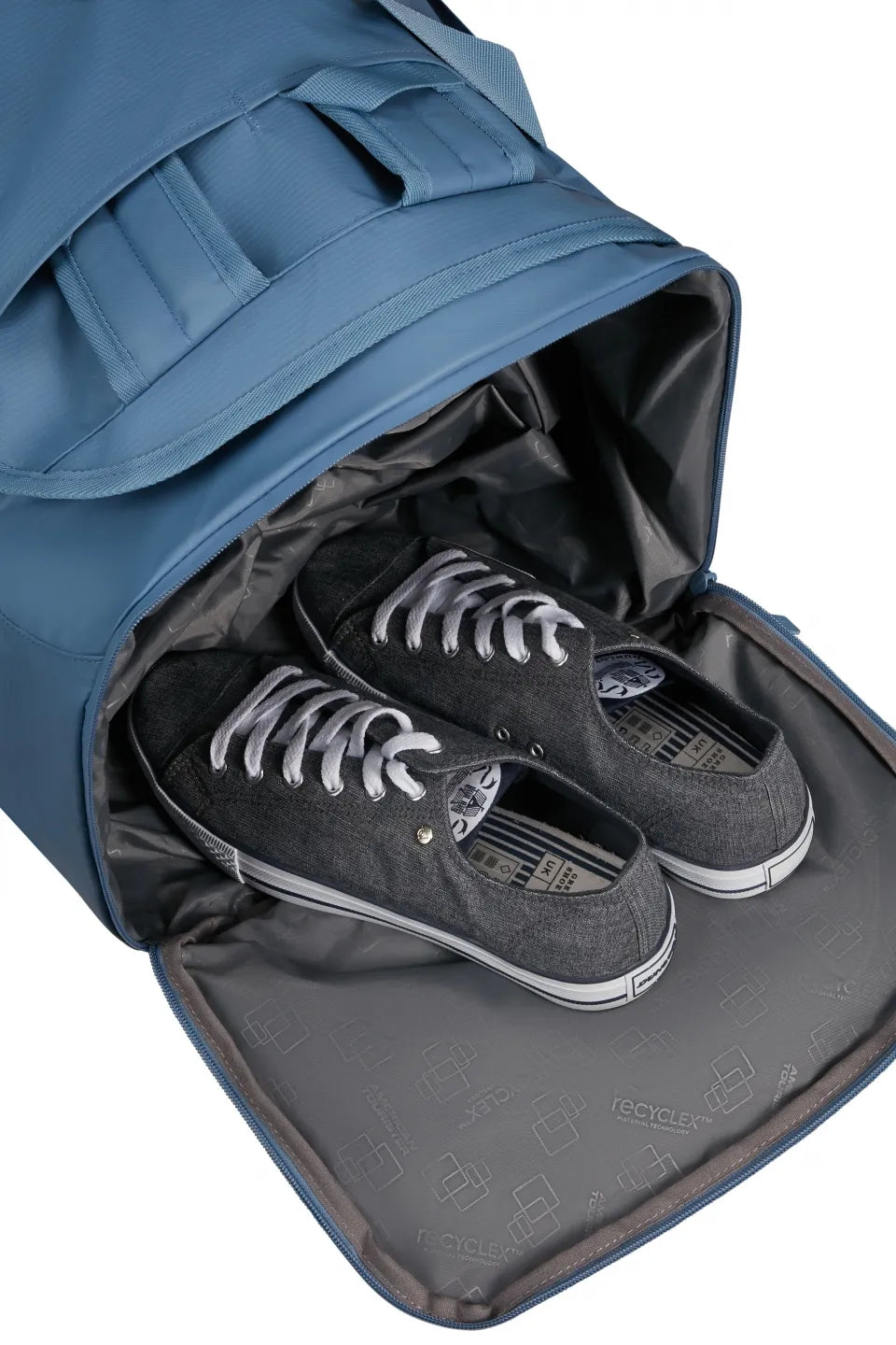 American Tourister Trailgo - Duffelväska/Ryggsäck M Coronet Blue
