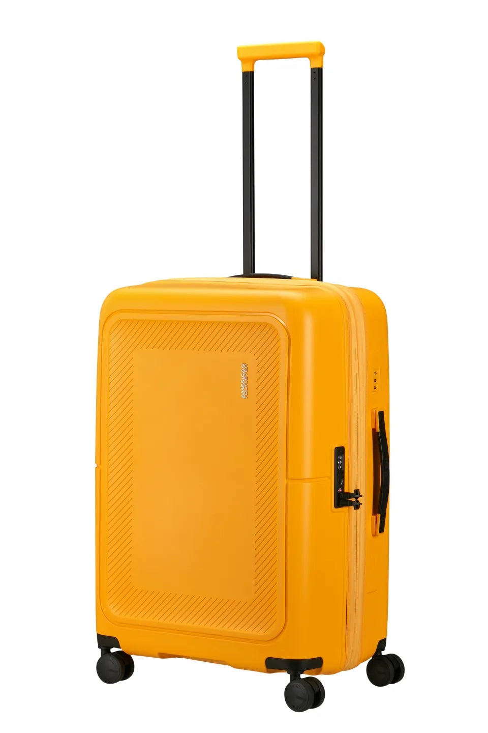 American Tourister Dashpop 67cm - Mellanstor Expanderbar Golden Yellow