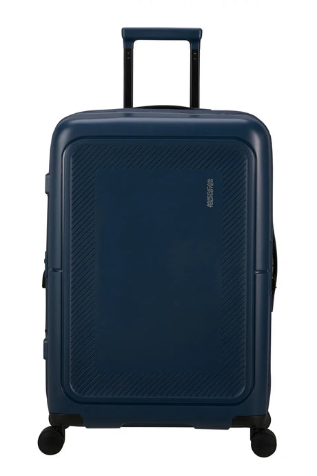 American Tourister Dashpop 67cm - Mellanstor Expanderbar Midnight Blue