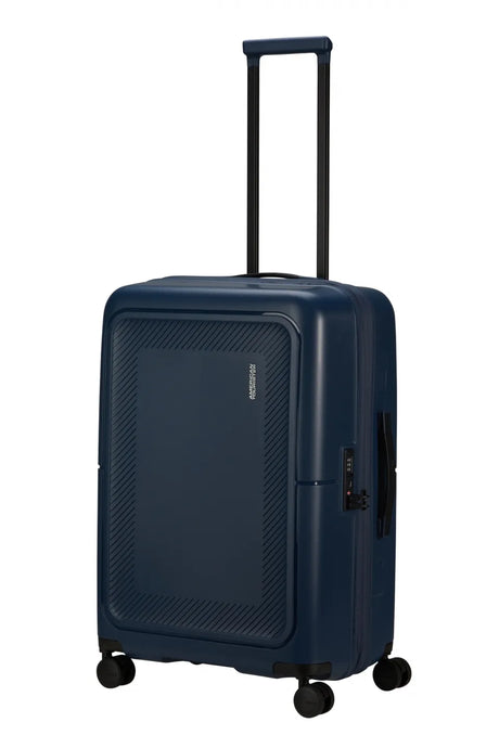 American Tourister Dashpop 67cm - Mellanstor Expanderbar Midnight Blue