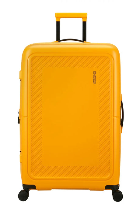 American Tourister Dashpop 77cm - Stor Expanderbar Golden Yellow