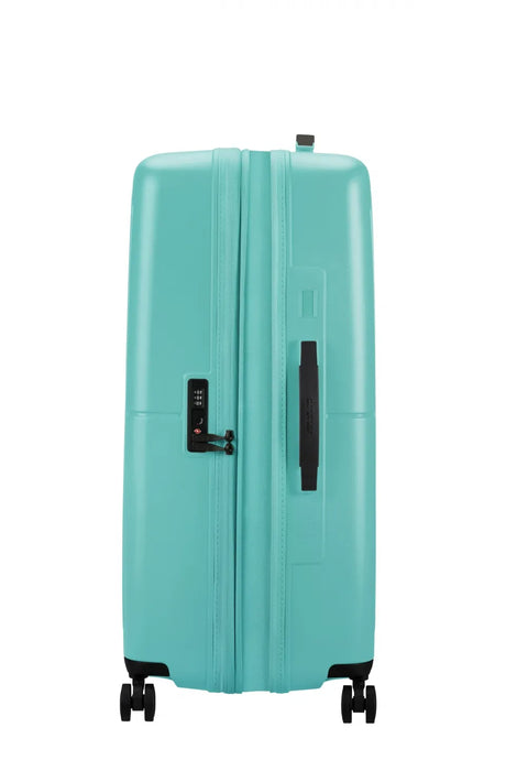 American Tourister Dashpop 77cm - Stor Expanderbar Aqua Sky