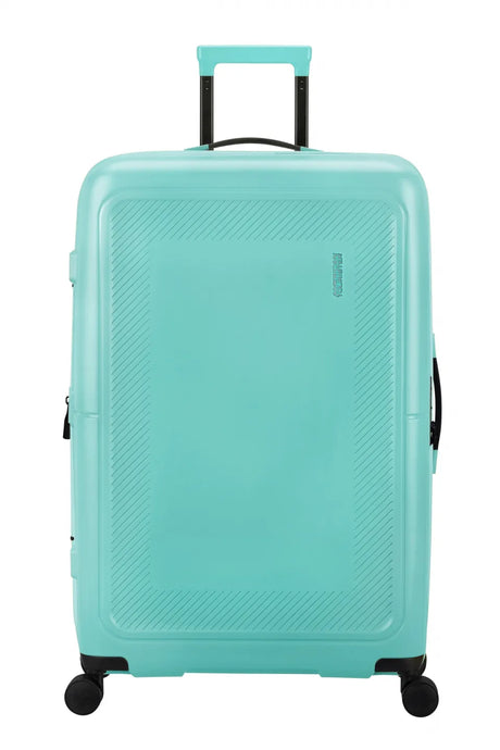 American Tourister Dashpop 77cm - Stor Expanderbar Aqua Sky