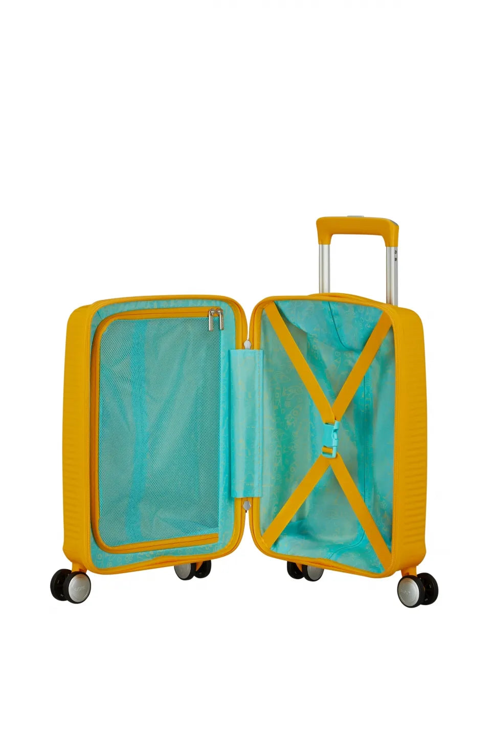 American Tourister Soundbox Mini - Kabinväska Golden Yellow