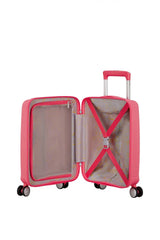 American Tourister Soundbox Mini - Cabin Suitcase Sun Kissed Coral