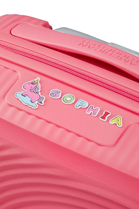 American Tourister Soundbox Mini - Kabinväska Sun Kissed Coral