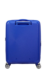 American Tourister Soundbox 55cm - Kabinväska Expanderbar Cobalt Blue