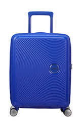 American Tourister Soundbox 55cm - Kabinväska Expanderbar Cobalt Blue
