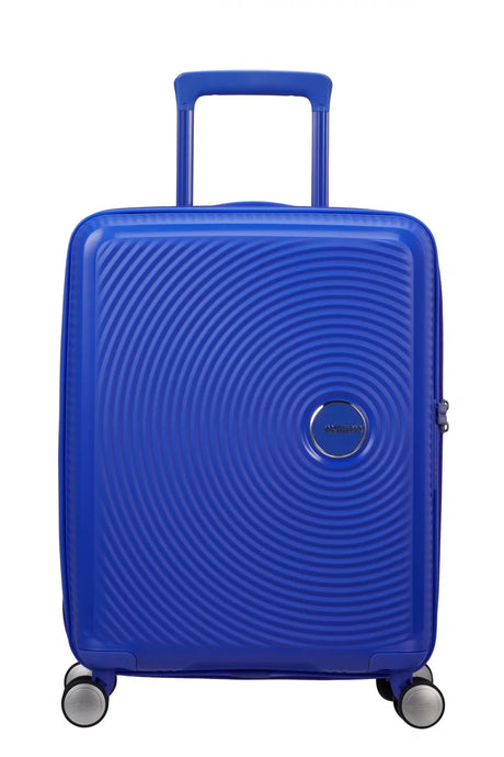 American Tourister Soundbox 55cm - Kabinväska Expanderbar Cobalt Blue