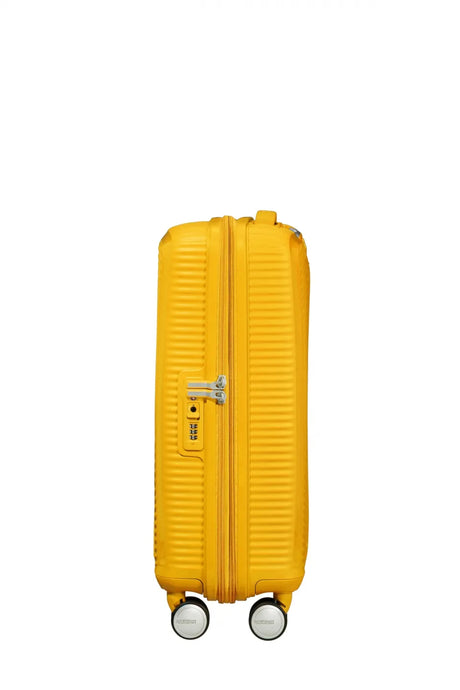 American Tourister Soundbox 55cm - Kabinväska Expanderbar Golden Yellow