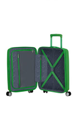 American Tourister Soundbox 55cm - Kabinväska Expanderbar Grass Green