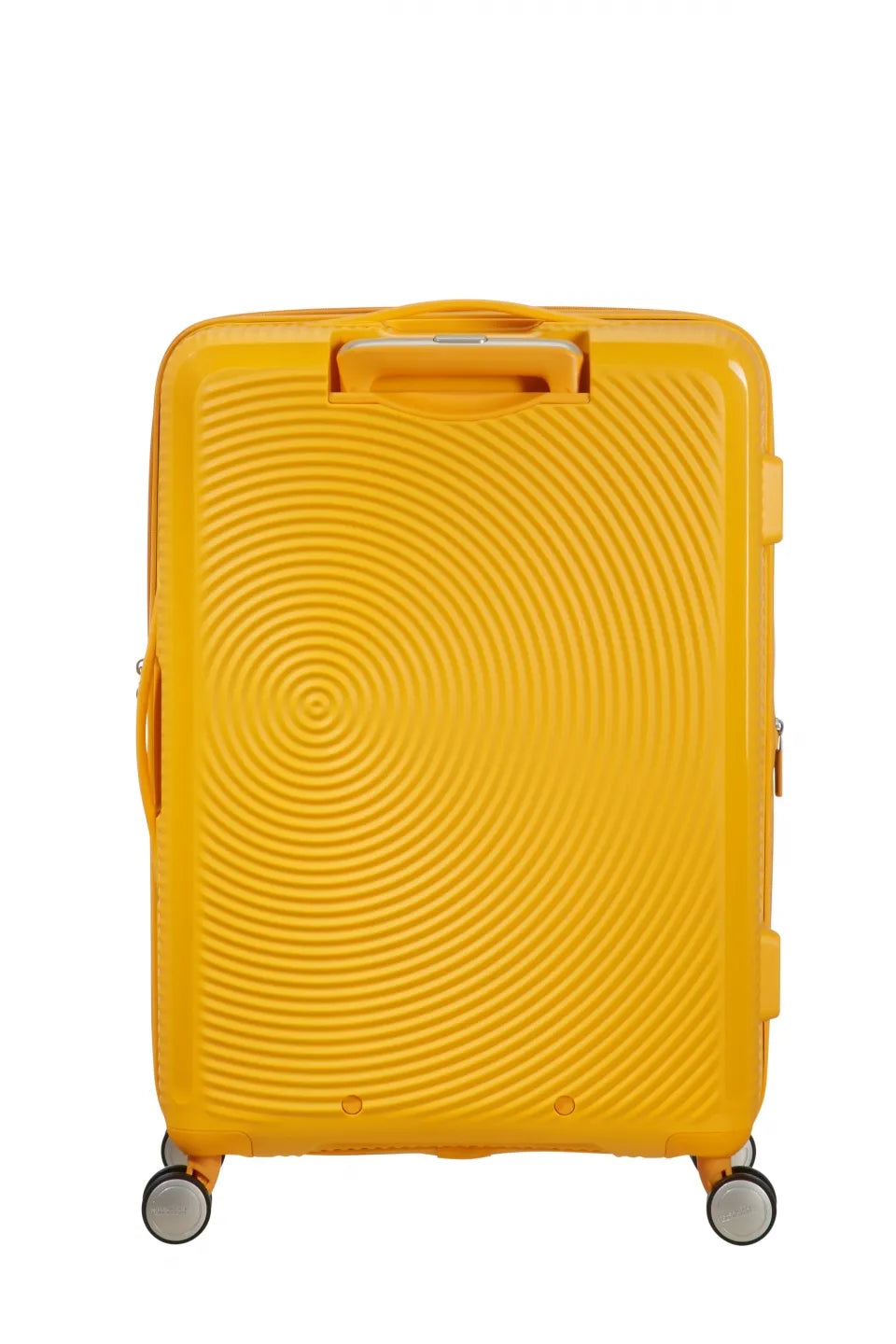 American Tourister Soundbox 67cm - Mellanstor Expanderbar Golden Yellow