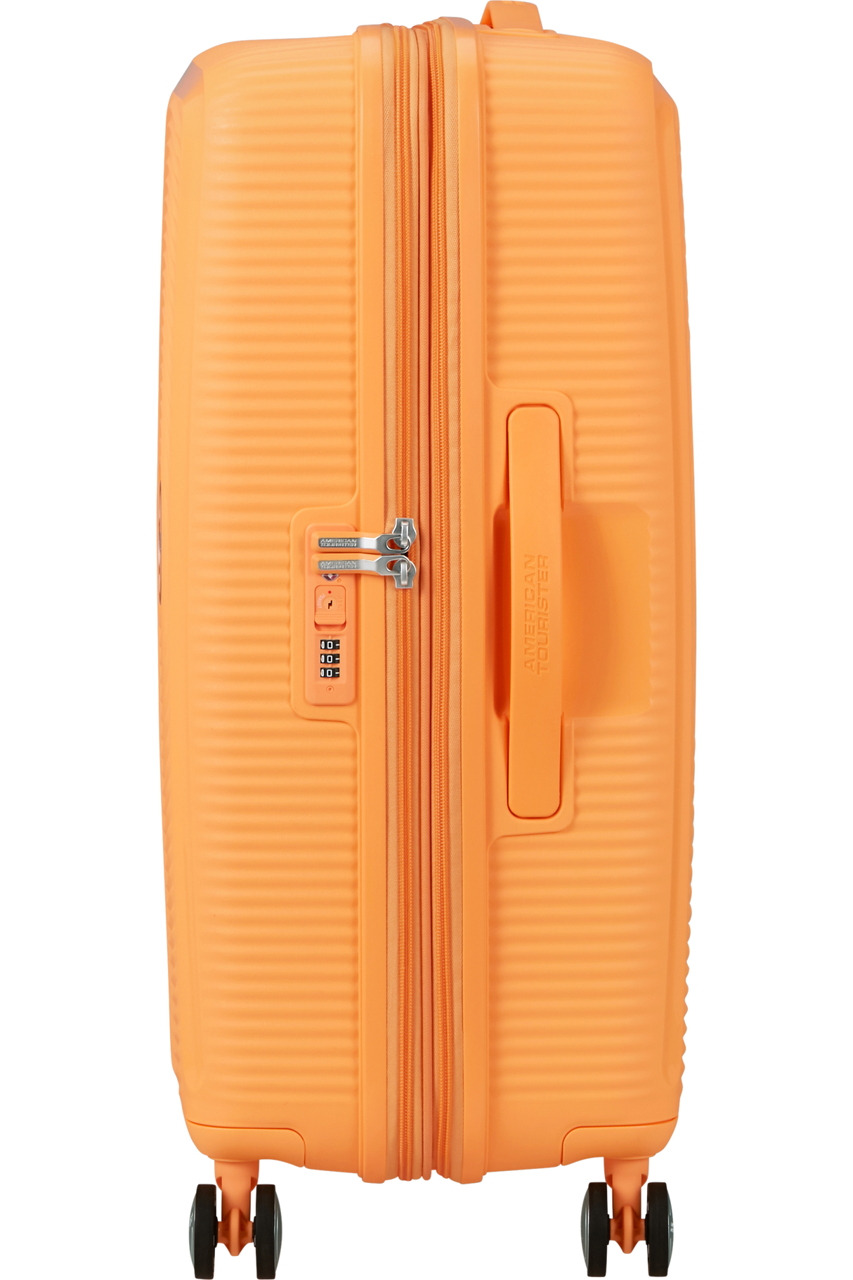 American Tourister Soundbox 67cm - Mellanstor Expanderbar Papaya Pop