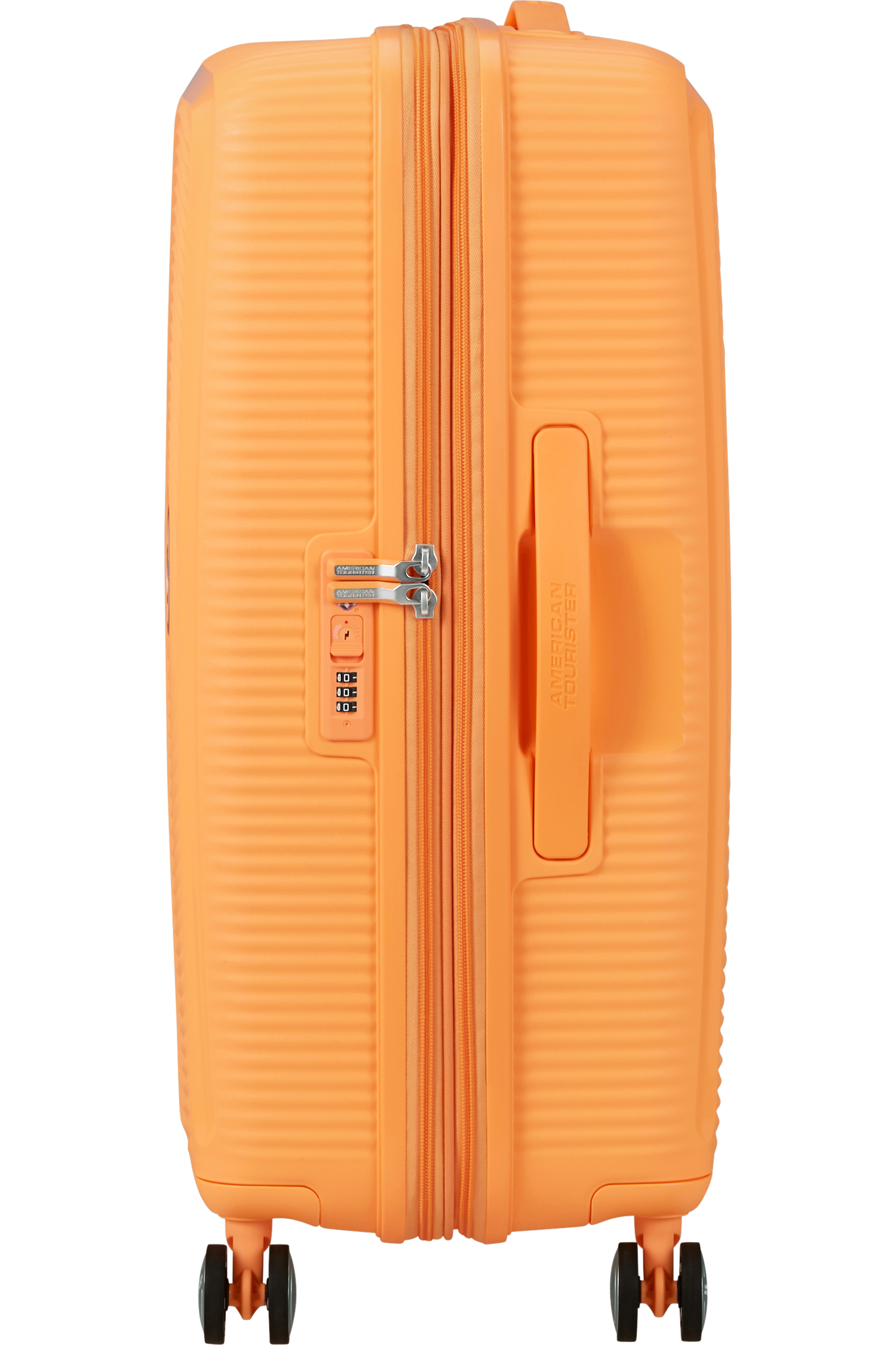American Tourister Soundbox 67cm - Mellanstor Expanderbar Papaya Pop