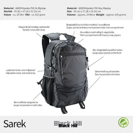 Blackhill Sarek Ryggsäck - Ryggsäck