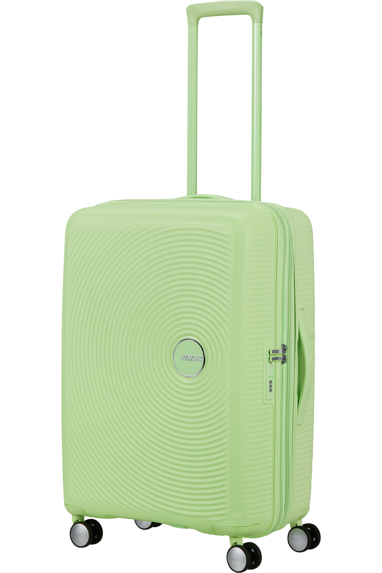 American Tourister Soundbox 67cm - Mellanstor Expanderbar Kiwi Green