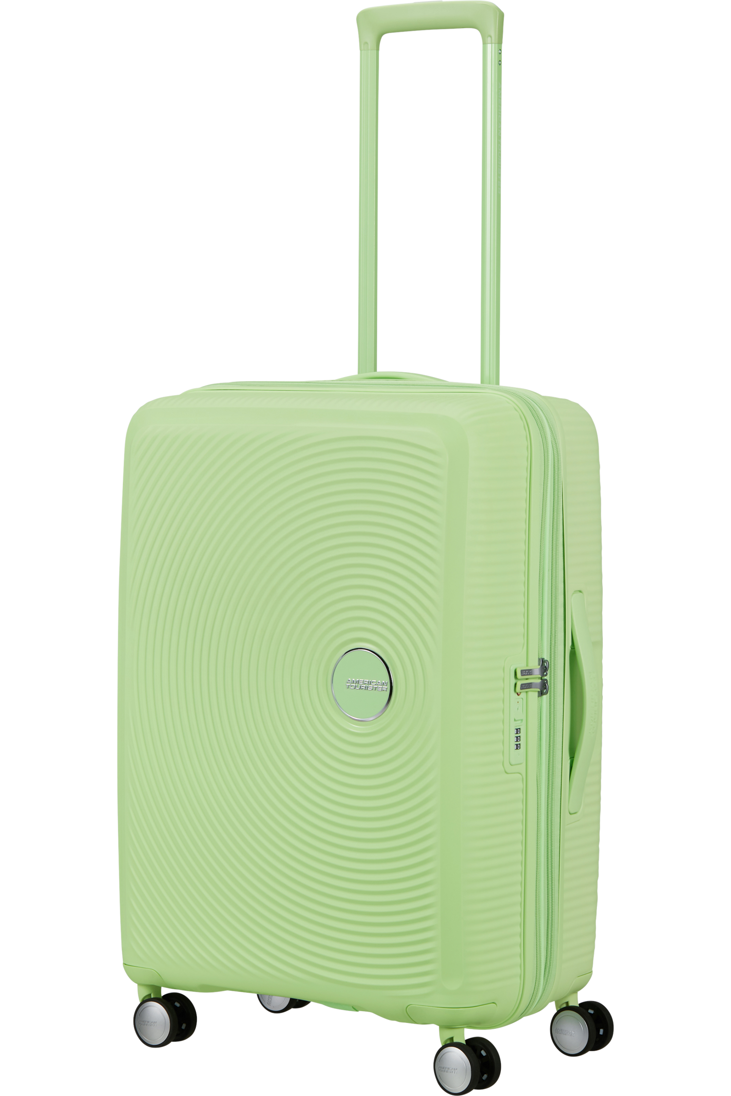 American Tourister Soundbox 67cm - Mellanstor Expanderbar Kiwi Green