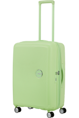 American Tourister Soundbox 67cm - Mellanstor Expanderbar Kiwi Green
