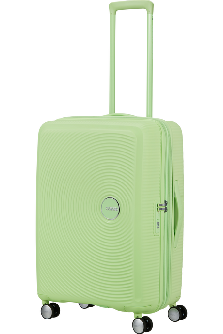 American Tourister Soundbox 67cm - Mellanstor Expanderbar Kiwi Green