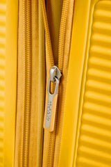 American Tourister Soundbox 67cm - Mellanstor Expanderbar Golden Yellow